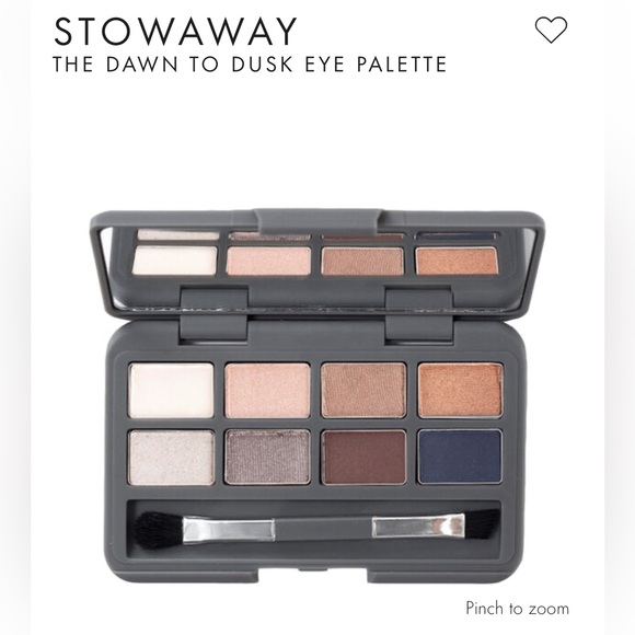 NIB- Stowaway Dawn‎ to Dusk Eyeshadow Palette - Picture 1 of 5